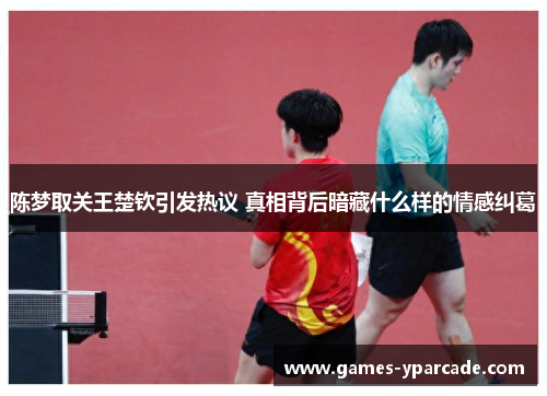 陈梦取关王楚钦引发热议 真相背后暗藏什么样的情感纠葛